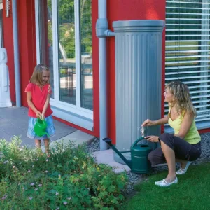 Column Tank 330 Litres Grey (tap included)