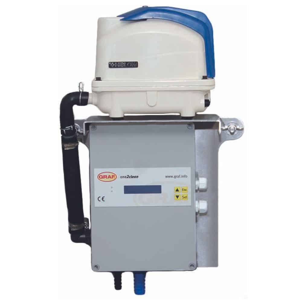 One2Clean control panel