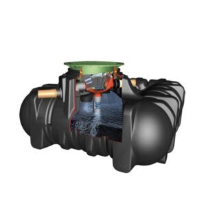 Platin XL/XXL Silentio Shallow Dig Domestic/Commercial Rainwater Harvesting System